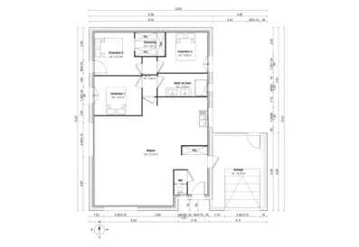 Image du modèle de maison Plan RDC