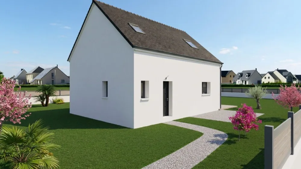 Image du modèle de maison Façade Nord (2)