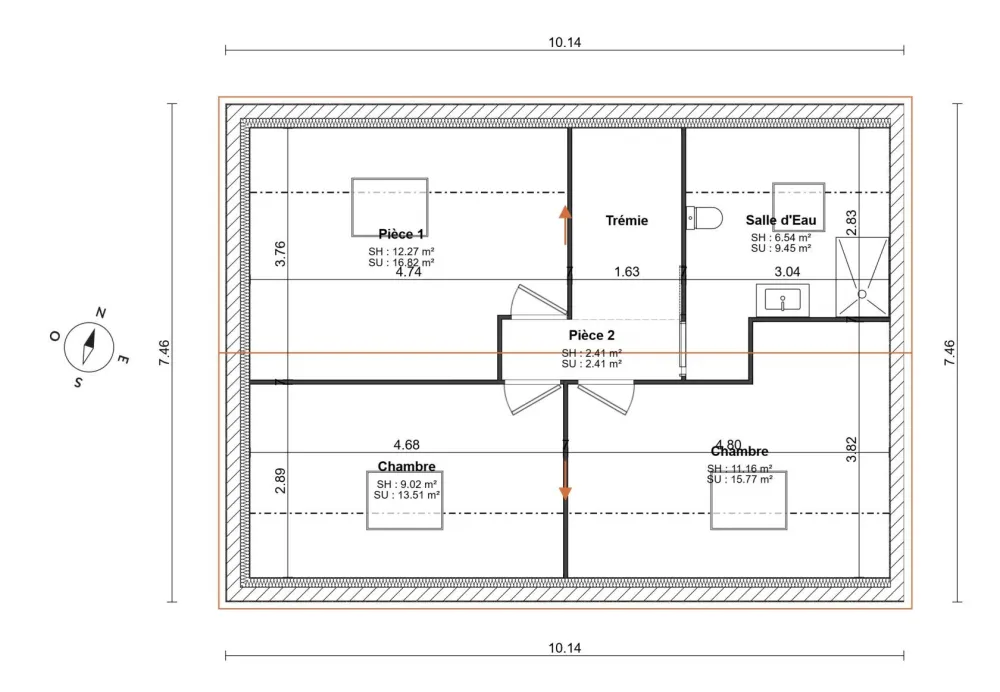 Image du modèle de maison Plan Niveau