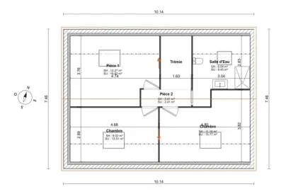 Image du modèle de maison Plan Niveau