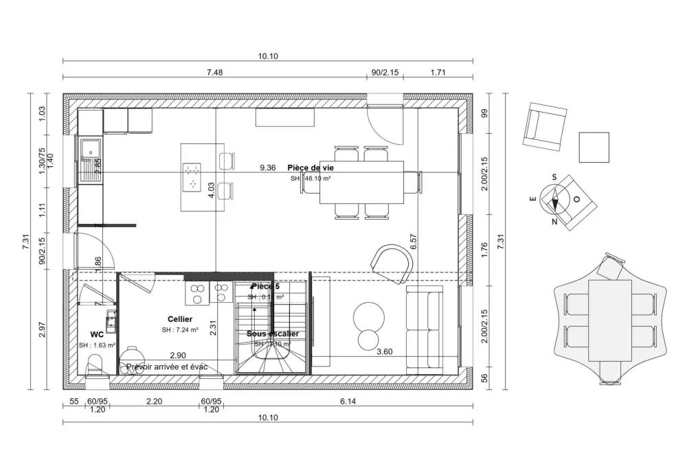 Image du modèle de maison Plan RDC (23)