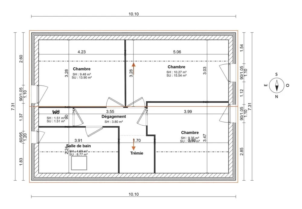 Image du modèle de maison Plan Niveau (1)