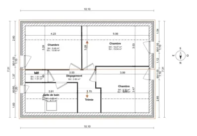 Image du modèle de maison Plan Niveau (1)