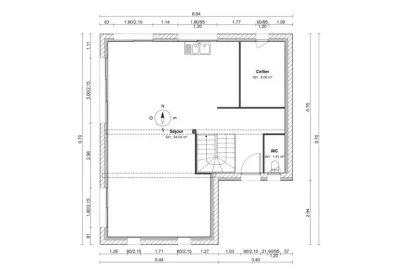 Image du modèle de maison RDC