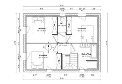 Image du modèle de maison ETAGE