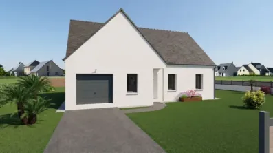 Image du modèle de maison Façade Sud