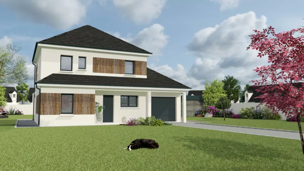 Image du modèle de maison DE4P-411-GA