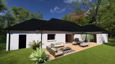 Image du modèle de maison FACADE ARRIERE 1