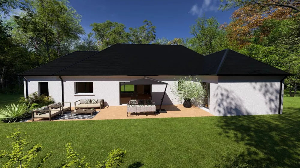 Image du modèle de maison FACADE ARRIERE 2