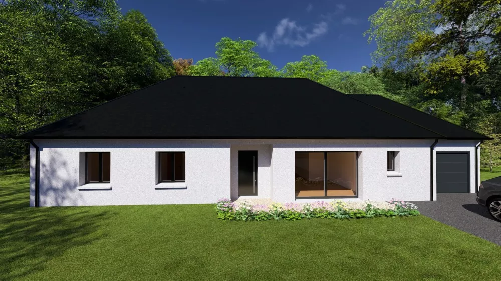 Image du modèle de maison FACADE AVANT 1