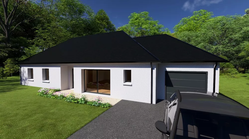 Image du modèle de maison FACADE AVANT 3