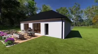 Image du modèle de maison Façade arrière 3