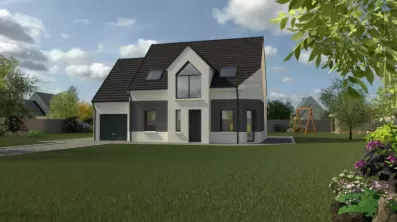 Image du modèle de maison DC-400-GA-AV-G