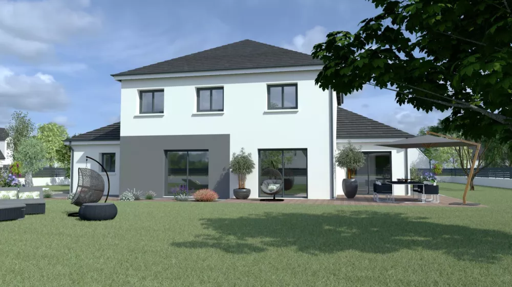 Image du modèle de maison DE4P-619-GA-GR-AR