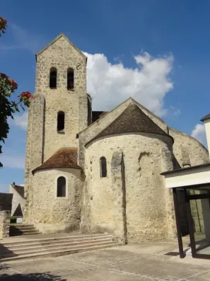 Image du modèle de maison Saint-Mammès_(77) _église_Saint-Mammès _chevet_1