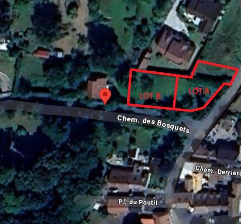 Image du modèle de maison VUE ARERIENNE DES TERRAINS