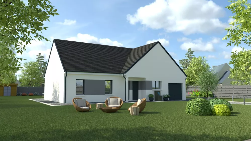 Image du modèle de maison DP2-400-GI-AV-G