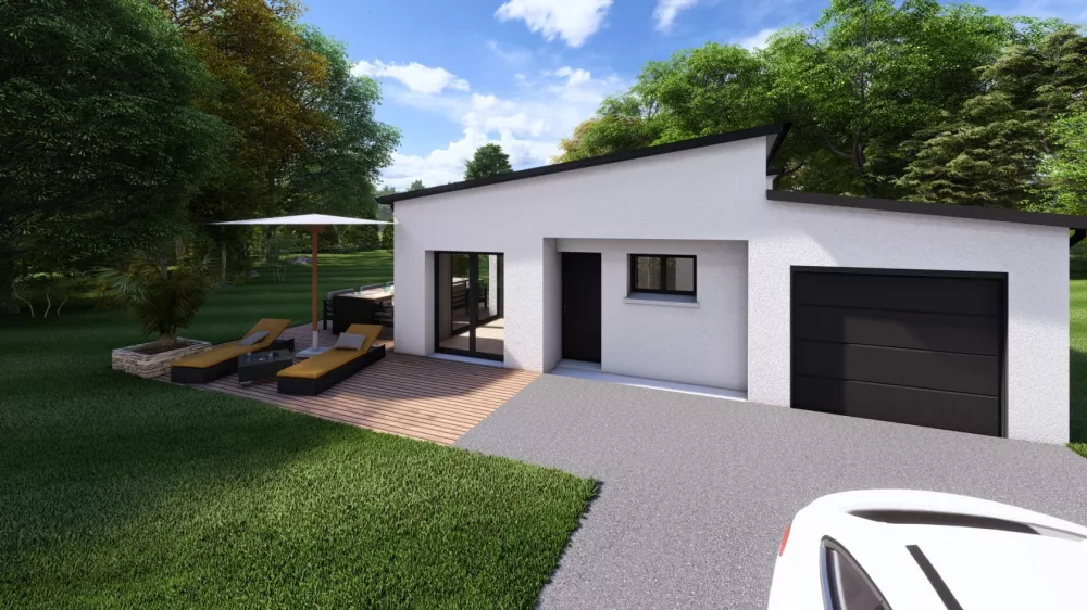 Image du modèle de maison façade avant 3