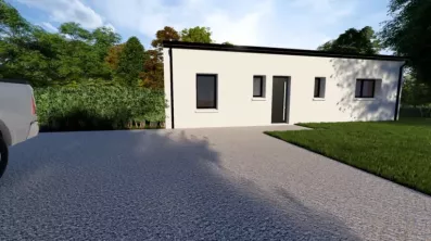 Image du modèle de maison façade avant 2