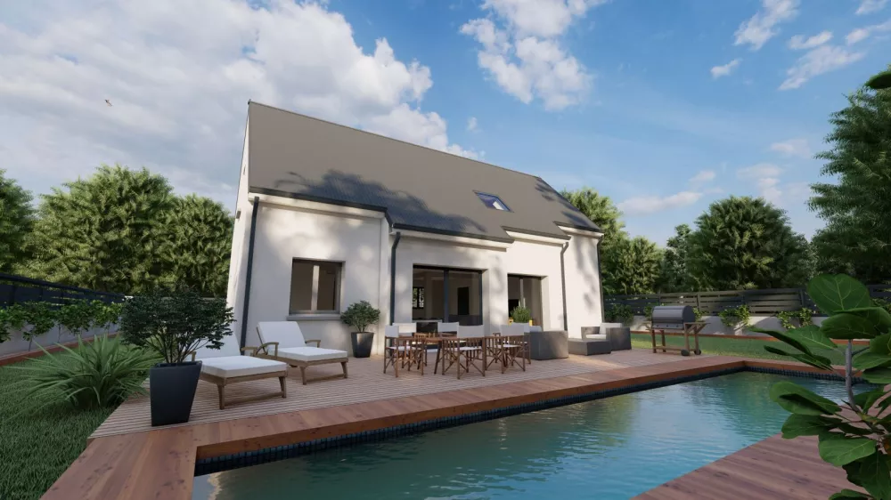 Image du modèle de maison FACADE ARRIERE 4