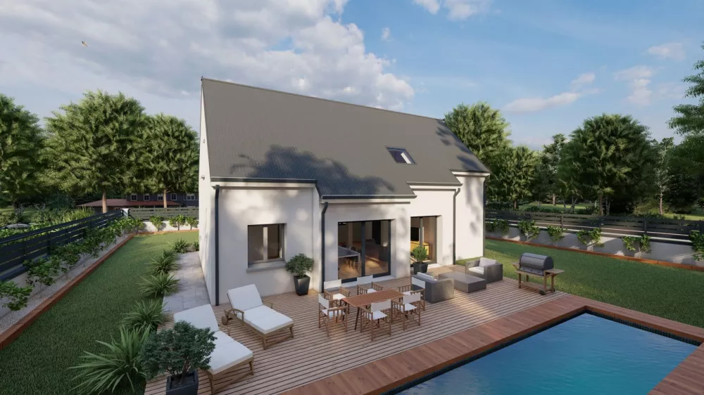 Image du modèle de maison FACADE ARRIERE 5
