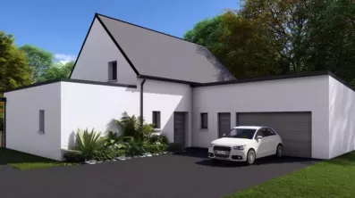 Image du modèle de maison facade avant 1