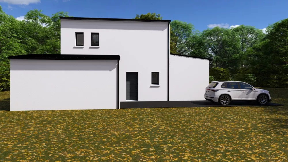 Image du modèle de maison Entrée