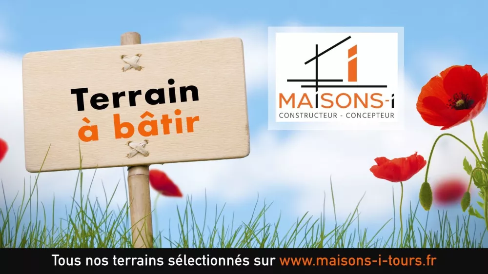 Image du terrain Terrain à bâtir de 218 m² à MONNAIE (37)