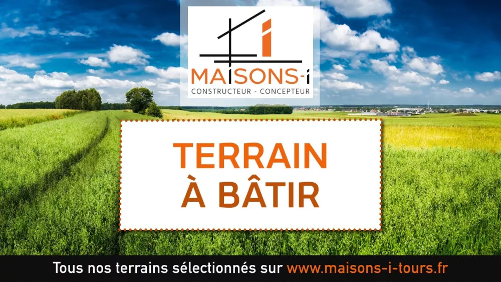 Image du terrain Terrain à bâtir de 1038 m² à MAILLE (37)