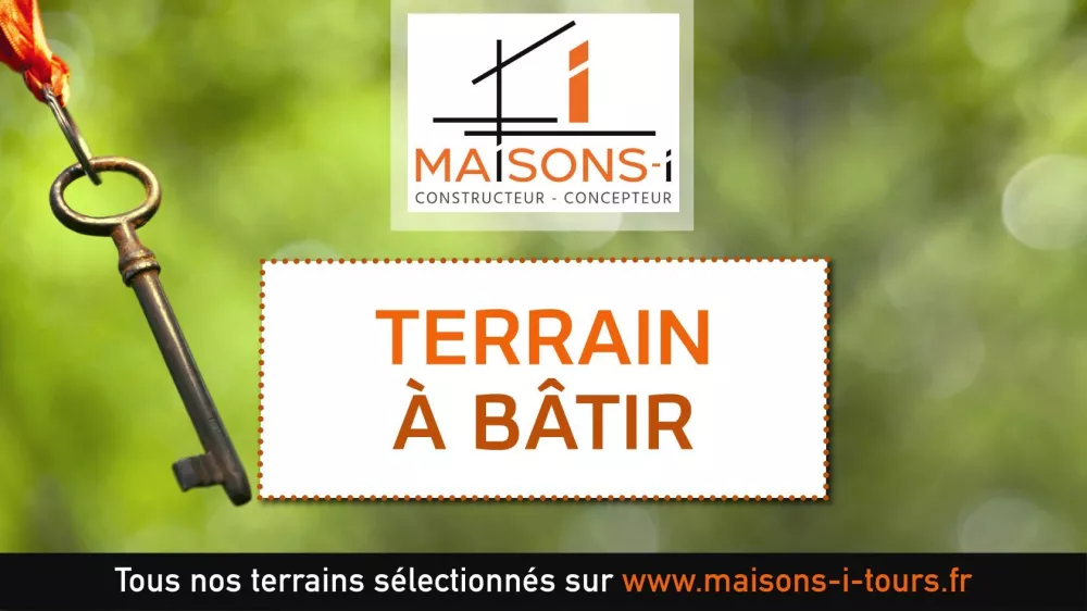 Image du terrain Terrain à bâtir de 213 m² à MONNAIE (37)
