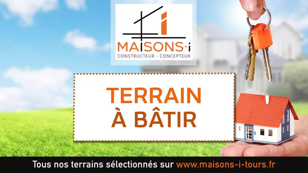 Image du terrain Terrain à bâtir de 350 m² à NEUILLE-PONT-PIERRE (37)