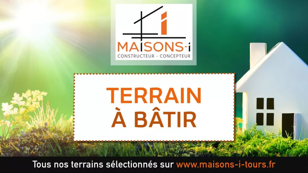 Image du terrain Terrain à bâtir de 350 m² à NEUILLE-PONT-PIERRE (37)