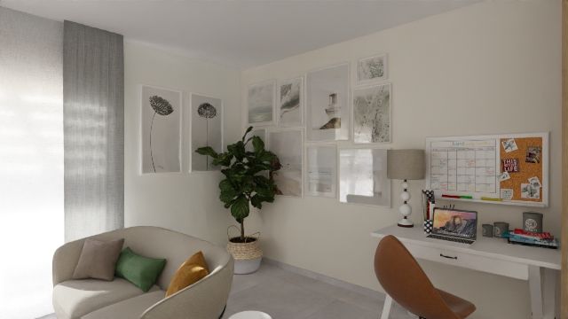 Image du modèle de maison ESPACE BUREAU DANS SALON