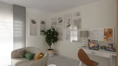 Image du modèle de maison ESPACE BUREAU DANS SALON