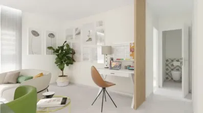 Image du modèle de maison OUINY INTERIEUR SALON +WC