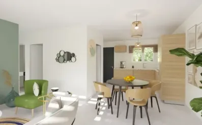 Image du modèle de maison SALON +CUISIN FACADE AVT