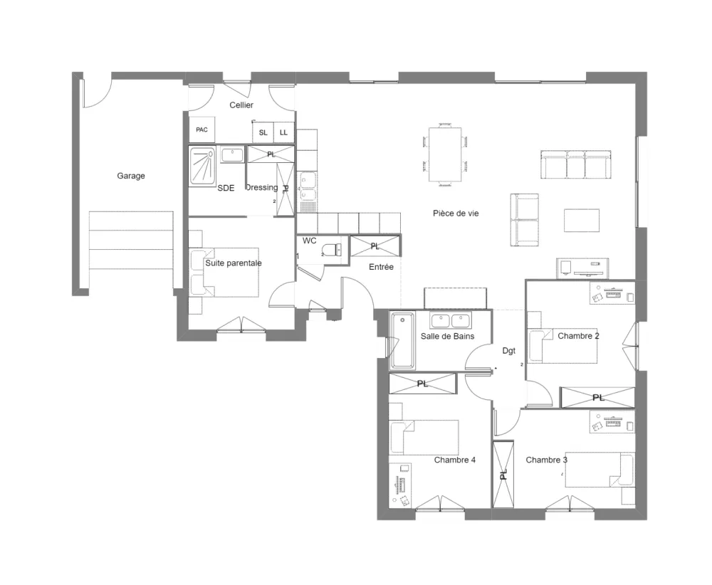 Image du modèle de maison PLAN MAISON