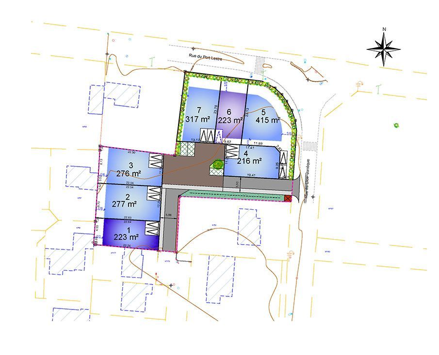 Image du modèle de maison plan-composition