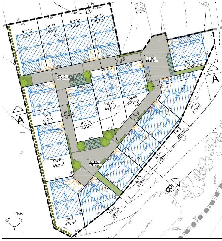 Image du terrain Terrain à bâtir de 433 m² à BERRIC (56)
