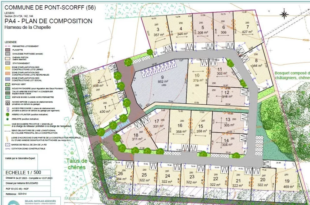 Image du modèle de maison plan composition 