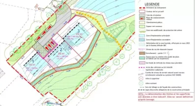 Image du modèle de maison Grand Champ - Plan de masse