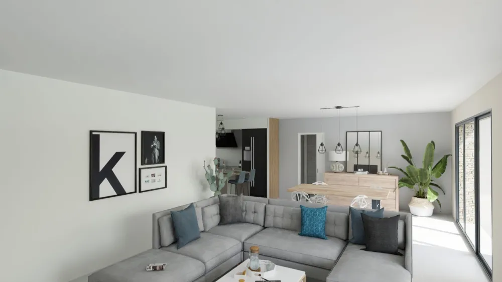 Image du modèle de maison VUE INT SALON