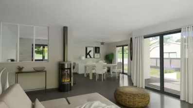 Image du modèle de maison VUE INT SALON