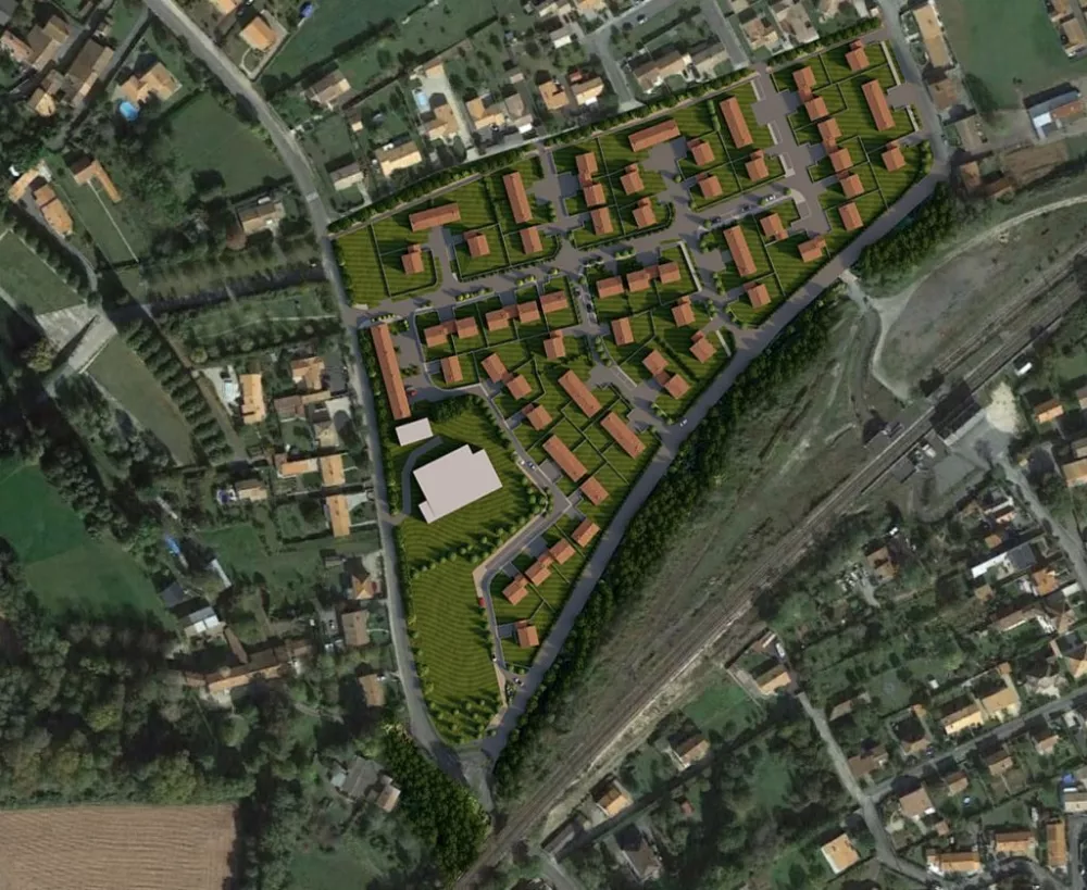 Image du terrain Terrain à bâtir de 451 m² à MAUZE-SUR-LE-MIGNON (79)