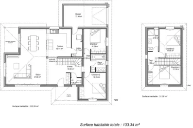 Image du modèle de maison SITE INTERNET DELPHEA 133