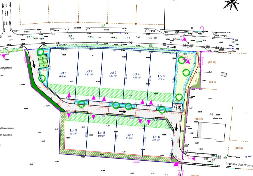 Image du terrain Terrain à bâtir de 439 m² à ANAIS (17)