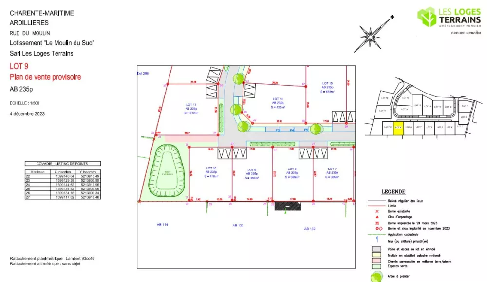 Image du modèle de maison Capture TERRAIN LOT 9 COMPO