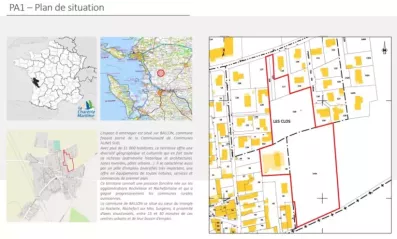Image du modèle de maison Capture plan de situation