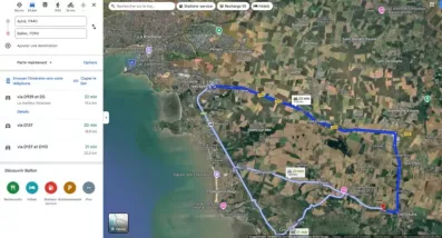 Image du modèle de maison Capture trajet ballon LR