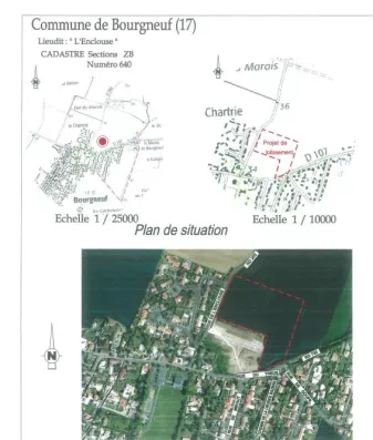 Image du modèle de maison Capture plan de situation promoterre bourgneuf